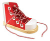 Melissa Y Doug Zapatillas De Lujo Con Cordones De Madera, El 0