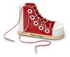 Melissa Y Doug Zapatillas De Lujo Con Cordones De Madera, El 2