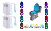 2 Luz Abajur Vaso Sanitario Lightbowl Com Sensor Led 8 Cores 1