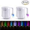 2 Luz Abajur Vaso Sanitario Lightbowl Com Sensor Led 8 Cores 2