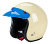 Visor Com 3 Botões De Pressão, Lente, Viseira Giratória, Pár 7