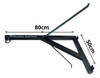 Soporte P/ Bolsa Reforzado Profesional Valkiria 80cm 3
