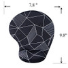 Lizimandu Non Slip Mouse Pad Reposamuñecas Para Oficina, Com 3