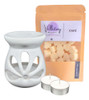 Rechaud De Cerâmica + Wax Melts Incluso 2 Vela Rechaud 0