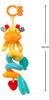 Girafinha Mola Com Mordedores E Chocalho Happy Zoo 9833 Buba 2