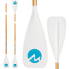 Pala De Sup Ajustable, Flotante, Aluminio, Para Kayak 0