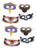 Antifaces Kung Fu Panda Goma Eva Cotillon X 10 0