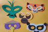 Antifaces Kung Fu Panda Goma Eva Cotillon X 10 3
