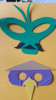 Antifaces Kung Fu Panda Goma Eva Cotillon X 10 5