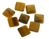 Cabuchão Facetado Pedra Olho De Tigre 18x13mm (3 Pçs) Po-317 0