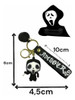 Llavero Ghost Face Halloweens De Terror + Malvado Que Nunca 0