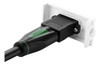 Bastidor Hdmi De Pared 4k Blanco Ficha Recta Ugreen 1