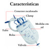 Bolsa Coletora De Urina 2000ml Estéril Com Sistema Fechado 1