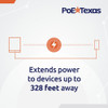 Poe Texas Convertidor Poe De Energía Y Datos A Usb-c 3