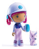 Joe & Gala Muñeca Con Mascota Tinyly Djeco 0