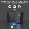 Altavoces Bluetooth Jeecoo M30 Pc Luces Led Dinámicas 10w 3