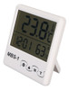Relógio De Termômetro Digital, Higrômetro Interno Montado Na 2