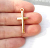 25 Dijes Cruz Mediana Metal Artesanias Bijouterie Souvenirs 1