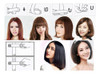 3 X 2-4 Pacote Portátil Mini Alisador De Cabelo 3 Pecas 3