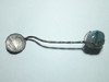 Cucharita Con Moneda De Uruguay Y Piedrita 0