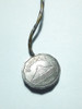 Cucharita Con Moneda De Uruguay Y Piedrita 2