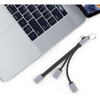 Usb C Hub Estacin De Acoplamiento 3 En 1 Usb Tyoe-c Adaptado 0