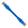 Cabo Para Internet Cat5e 100% Cobre 15cm Azul Kit 20 - T568b 0 Cabo Para Internet Cat5e 100% Cobre 15cm Azul Kit 20 - T568b 0