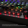 Velocifire Vm30 Mecánica Led Retroiluminada 104 Teclas Trans 5