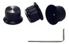 Mxuteuk 3 Perillas Negras Para Guitarra Perilla De Control D 0