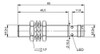 Sensor Inductivo M12 Pnp Na Conector M12 Balluff- Bes0068 1