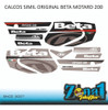 Calcos Beta Motard 200 (simil Original) 0