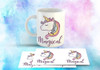 15 Plantillas Sublimación Tazas  Unicornios !!.. 3