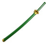 Mini Katana Verde One Piece Zoro Colecionável Decorativo 2