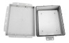 Caixa Hermetica Multitoc Cinza Vedada 25x20x8 Completa 1