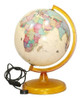 Globo Terraqueo Gloter Politico 25 Cm Antiguo Con Luz 0