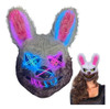Máscara De Conejo Aterrador De Halloween, Máscara 0
