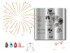 Kit Placas Carimbos Unhas Apipila  L  Festa 3