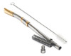 Kit Chimarrão Cuia Uruguaia Aberta E Bomba Inox Mola Ouro 1