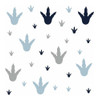 Vinilo Decorativo Pared [7qhfvlcn] Dinosaurios Pies 2