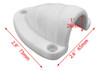 3 Placas De Para Ventilação Da Cabine Do Branco 65x73mm 1
