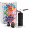Aerógrafo E Mini Compressor Kit 2 Recipientes S/ Fio Bivolt! 0