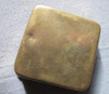 Cajita Pastillero Antiguo Bronce Y Hueso 1