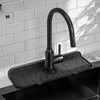 Base Escurridora Silicona Negra Para Cocina Jabon Esponja 2