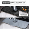 Base Escurridora Silicona Negra Para Cocina Jabon Esponja 4