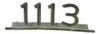 Emblema 1113 Cromado Original   Mb 1113 0