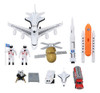 Set Ship Shuttle Toy Smooth Edges Scale Educational 0