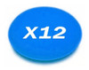Pad Poliespuma Azul Aplicador Laffitte Detailing X12 0