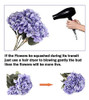 Louiesya Flores Artificiales Flores De Hortensias De Seda Co 2
