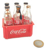 Cajoncito Botellas Coca Cola Miniatura Retro - Publicidad 1