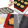4 Pçs De Tapete Assar Bolos De Biscoito 30*40cm Tapete De Fo 6